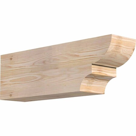 Ekena Millwork Ridgewood Smooth Rafter Tail, Douglas Fir, 5 1/2"W x 8"H x 24"L RFT06X08X24RID00SDF